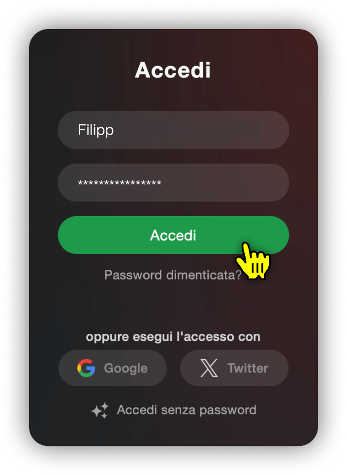 Accedi