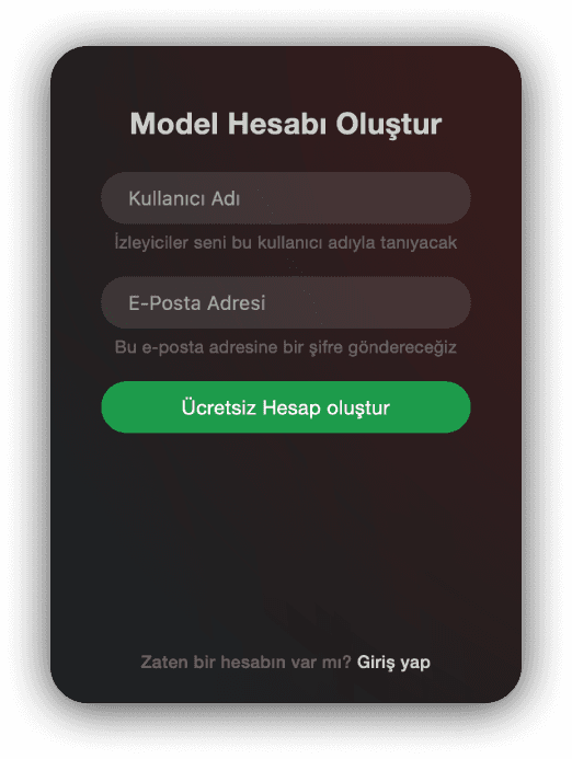 Stripchat Model Kayıt İşlemi: Model Hesabı Kaydı