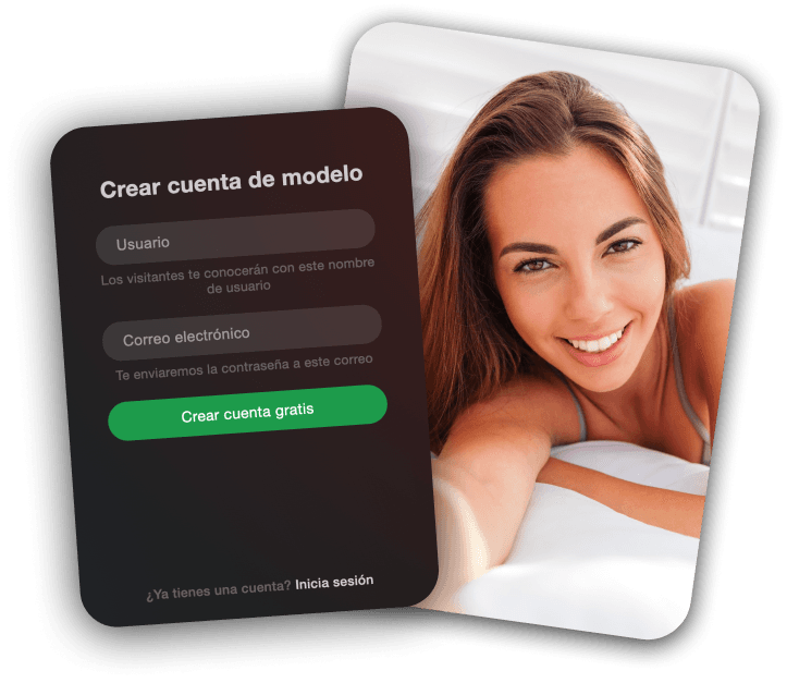 Registro de modelo en Stripchat